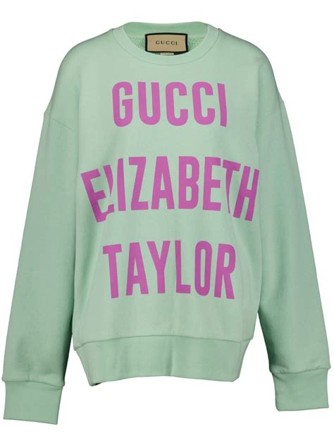 gucci elizabeth taylor sweatshirt|Gucci x Elizabeth Taylor.